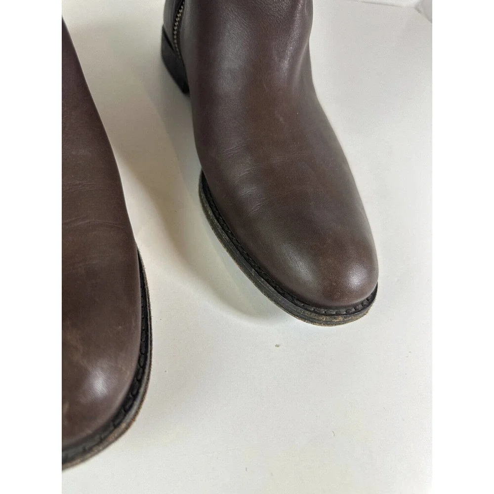 Coach Martta Tall Riding Boots Brown Leather Shoes Women's Size 8.5 B - Picture 11 of 16